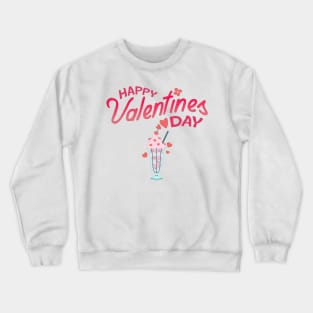 Happy Valentines Day - Icecream! Crewneck Sweatshirt